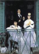 Edouard Manet The Balcony oil on canvas